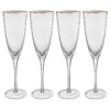 Flûtes à Champagne GOLDEN TWENTIES (4)