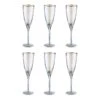 Flûtes à Champagne SMERALDA (lot De 6)