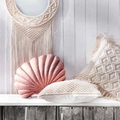 Coussin Macrame Zickzack -Butlers 1000336740 220222 022 MOOD DETAILS P000000001000336740 mood