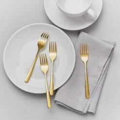 Fourchettes à Dessert QUEENS (lot De 4) -Butlers 1000337774 220225 021 MOOD DETAILS P000000001000337774 mood