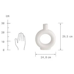 Vase LOOP IV -Butlers 1000337872 220311 500 SKETCH DETAILS P000000001000337872 sketch