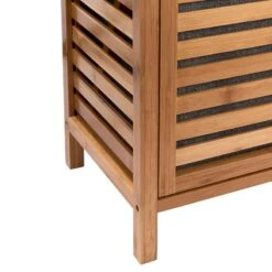 Étagère Avec Panier à Linge BIG BAMBOO -Butlers 1000337919 220301 073 DETAILS P000000001000337919