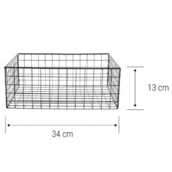Panier De Rangement DEPOSIT -Butlers 1000337987 220301 500 SKETCH DETAILS P000000001000337987 sketch
