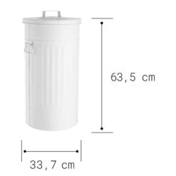 Poubelle Oskar ZINC -Butlers 1000338043 220301 500 SKETCH DETAILS P000000001000338043 sketch