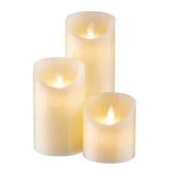 Bougies LED GROWING FLAME (lot De 3)