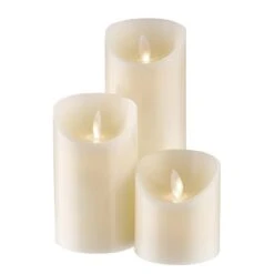 Bougies LED GROWING FLAME (lot De 3) -Butlers 1000339143 220310 030 DETAILS P000000001000339143