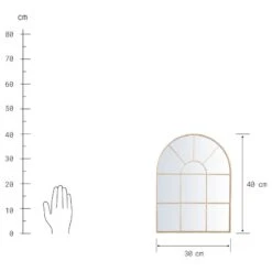Miroir Fenêtre FINESTRA -Butlers 1000344001 220406 500 SKETCH DETAILS P000000001000344001 sketch
