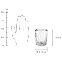 Verres UPSCALE (lot De 6) -Butlers 1000365045 220721 500 SKETCH DETAILS P000000001000365045 sketch