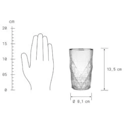 Verres à Cocktail UPSCALE (lot De 6) -Butlers 1000365052 220721 500 SKETCH DETAILS P000000001000365052 sketch