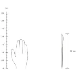 Couverts STILETTO (4 éléments) -Butlers 1000365101 231019 501 SKETCH DETAILS P000000001000365101 sketch