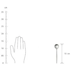 Couverts STILETTO (4 éléments) -Butlers 1000365101 231019 503 SKETCH DETAILS P000000001000365101 sketch
