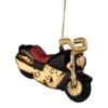 Décoration De Noël HANG ON Moto