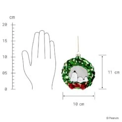 Décoration De Noël PEANUTS Snoopy -Butlers 1000365470 220728 500 SKETCH DETAILS P000000001000365470 sketch