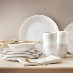 Assiettes Plates ATLANTIS - Lot De 4 -Butlers 1000386145 230601 022 MOOD DETAILS P000000001000386145 mood