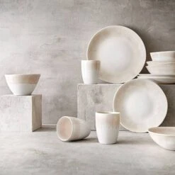 Assiettes Plates ATLANTIS - Lot De 4 -Butlers 1000386145 230601 024 MOOD DETAILS P000000001000386145 mood