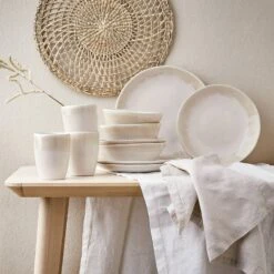 Assiettes Plates ATLANTIS - Lot De 4 -Butlers 1000386145 230601 025 MOOD DETAILS P000000001000386145 mood