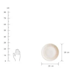 Assiettes Plates ATLANTIS - Lot De 4 -Butlers 1000386145 230601 500 SKETCH DETAILS P000000001000386145 sketch