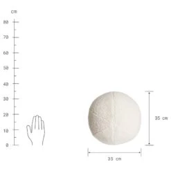 Coussin BOB Rond -Butlers 1000399367 230801 500 SKETCH DETAILS P000000001000399367 sketch