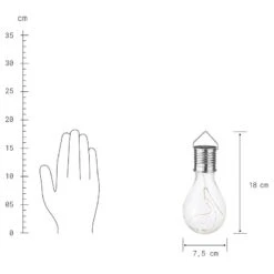 Ampoules Solaires SUNLIGHT - Lot De 4 -Butlers 1000404854 230915 500 SKETCH DETAILS P000000001000404854 sketch