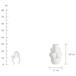 Vase CLODINE -Butlers 1000405725 231019 500 SKETCH DETAILS P000000001000405725 sketch