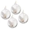 Boules De Noël HANG ON Fleurs - Lot De 4 -Butlers 1000405966 230922 010 IMAGE P000000001000405966