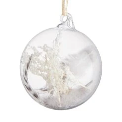 Boules De Noël HANG ON Fleurs - Lot De 4 -Butlers 1000405966 230922 040 DETAILS P000000001000405966