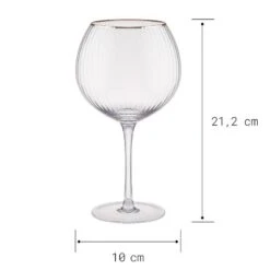 Verres à Gin GOLDEN TWENTIES - 4 él. -Butlers 1000406176 230927 500 SKETCH DETAILS P000000001000406176 sketch
