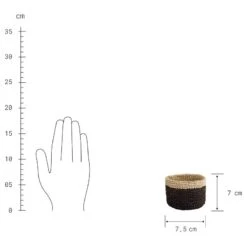 Corbeilles ISALO B - 4 éléments -Butlers 1000406502 230926 502 SKETCH DETAILS P000000001000406502 sketch